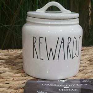 NWT HTF Rae Dunn REWARDS Canister